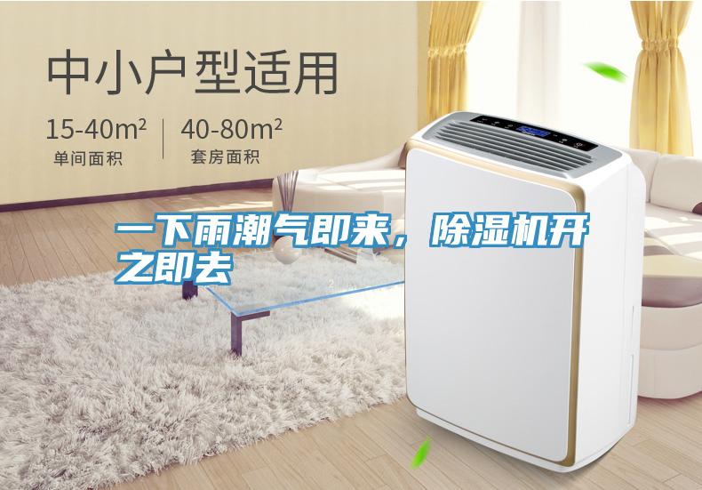 一下雨潮氣即來，除濕機(jī)開之即去