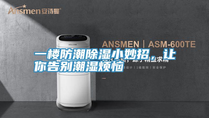 一樓防潮除濕小妙招，讓你告別潮濕煩惱