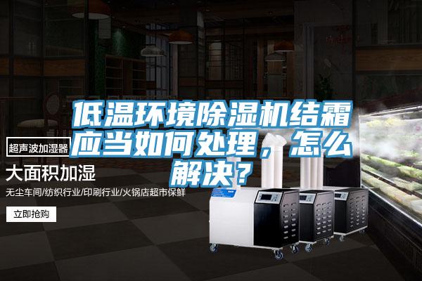 低溫環(huán)境除濕機結(jié)霜應(yīng)當(dāng)如何處理，怎么解決？