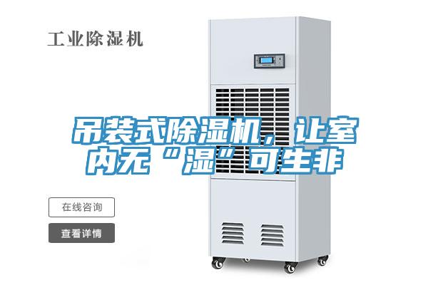 吊裝式除濕機(jī)，讓室內(nèi)無(wú)“濕”可生非