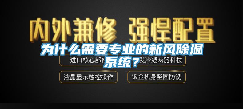 為什么需要專業(yè)的新風除濕系統(tǒng)？