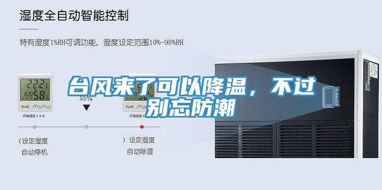 臺(tái)風(fēng)來(lái)了可以降溫，不過(guò)別忘防潮