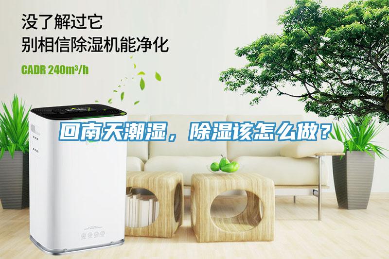 回南天潮濕，除濕該怎么做？