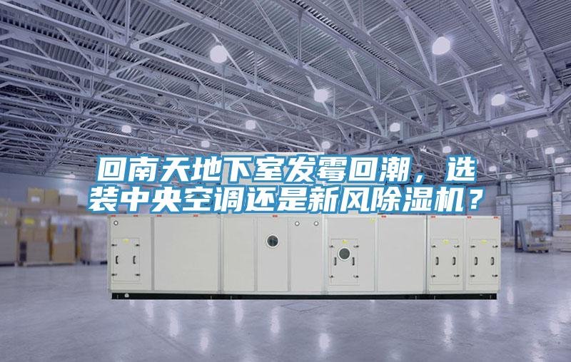 回南天地下室發(fā)霉回潮，選裝中央空調(diào)還是新風(fēng)除濕機(jī)？