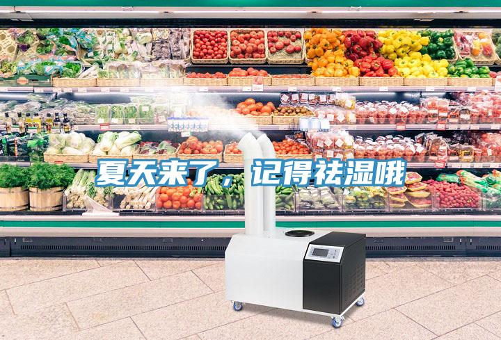 夏天來(lái)了，記得祛濕哦