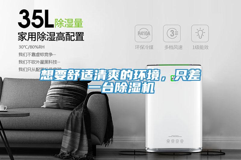 想要舒適清爽的環(huán)境，只差一臺(tái)除濕機(jī)