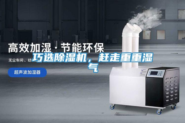 巧選除濕機，趕走重重濕氣