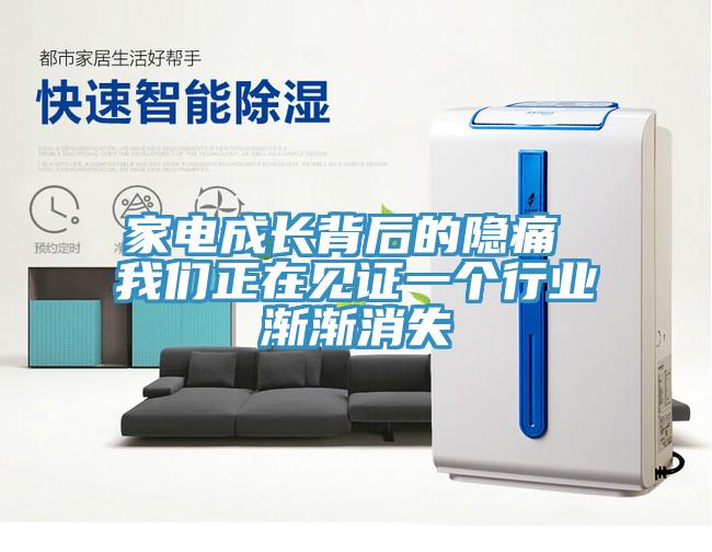 家電成長背后的隱痛 我們正在見證一個(gè)行業(yè)漸漸消失