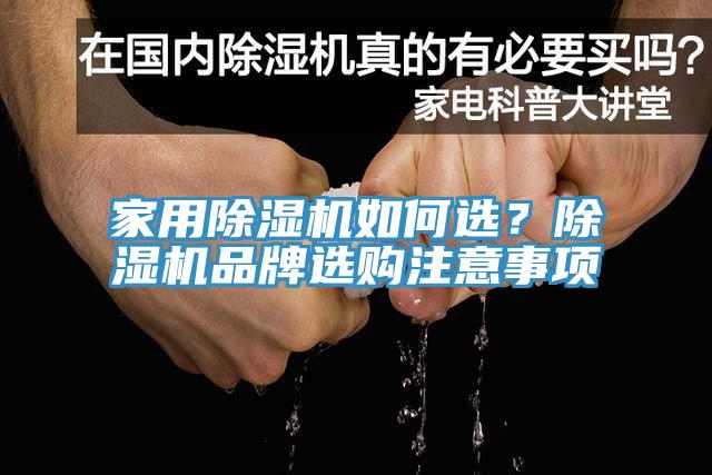 家用除濕機(jī)如何選？除濕機(jī)品牌選購注意事項(xiàng)