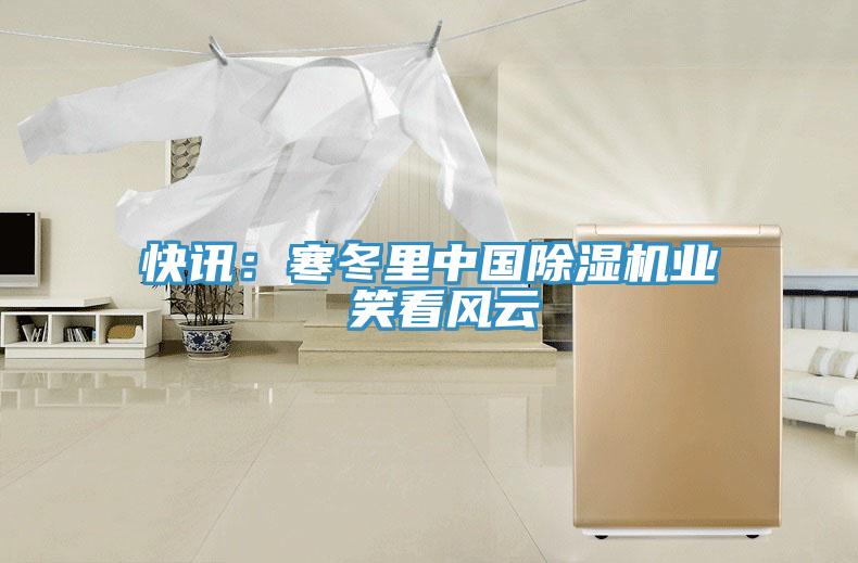 快訊：寒冬里中國除濕機業(yè) 笑看風(fēng)云