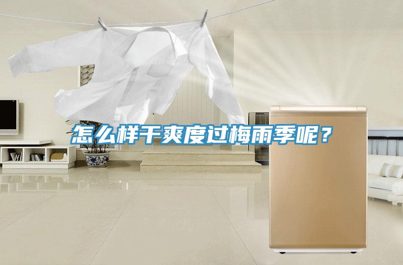 怎么樣干爽度過梅雨季呢？