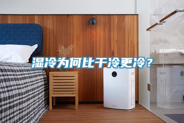 濕冷為何比干冷更冷？