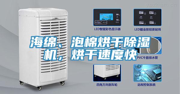 海綿、泡棉烘干除濕機，烘干速度快