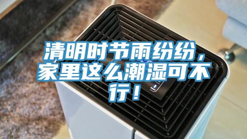 清明時(shí)節(jié)雨紛紛，家里這么潮濕可不行！