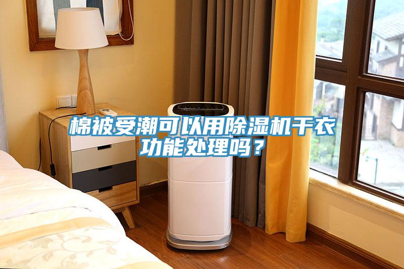 棉被受潮可以用除濕機(jī)干衣功能處理嗎？