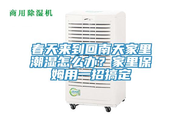春天來到回南天家里潮濕怎么辦？家里保姆用一招搞定