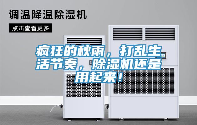 瘋狂的秋雨，打亂生活節(jié)奏，除濕機(jī)還是用起來(lái)！