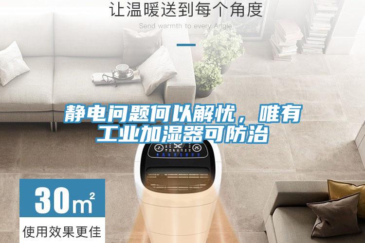 靜電問題何以解憂，唯有工業(yè)加濕器可防治