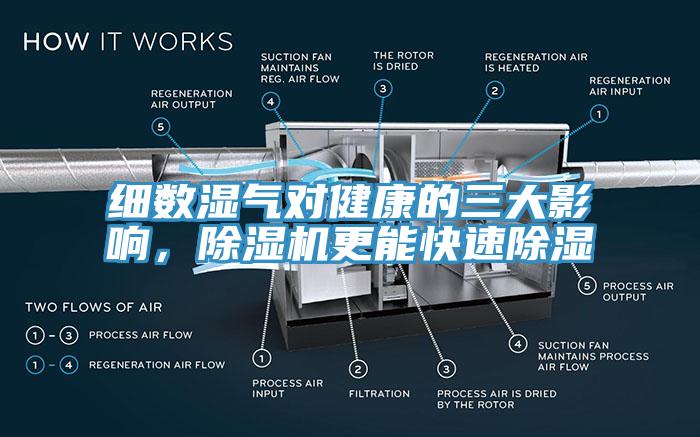 細(xì)數(shù)濕氣對健康的三大影響，除濕機(jī)更能快速除濕