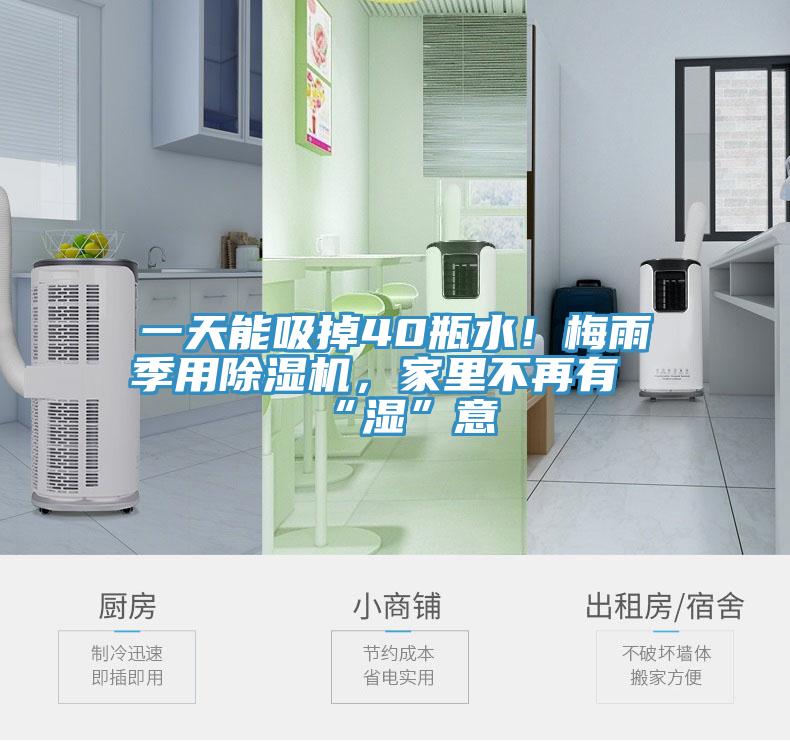 一天能吸掉40瓶水！梅雨季用除濕機(jī)，家里不再有“濕”意