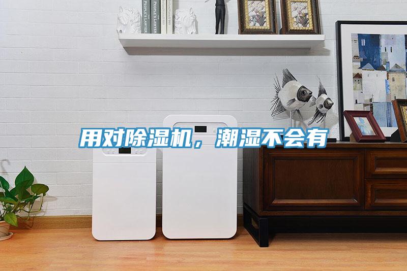 用對除濕機，潮濕不會有