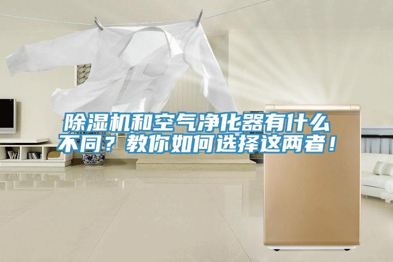 除濕機和空氣凈化器有什么不同？教你如何選擇這兩者！