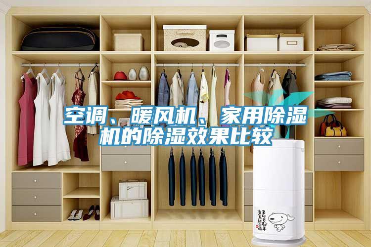 空調(diào)、暖風(fēng)機、家用除濕機的除濕效果比較