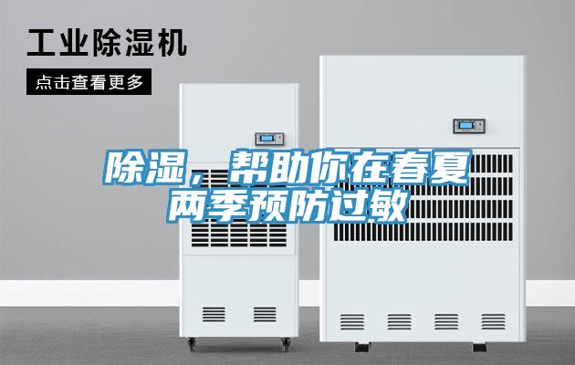 除濕，幫助你在春夏兩季預(yù)防過敏