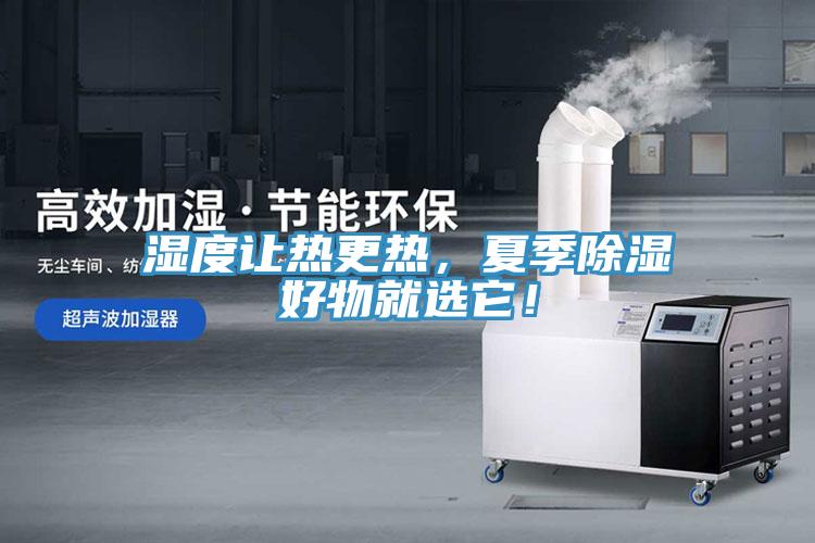 濕度讓熱更熱，夏季除濕好物就選它！