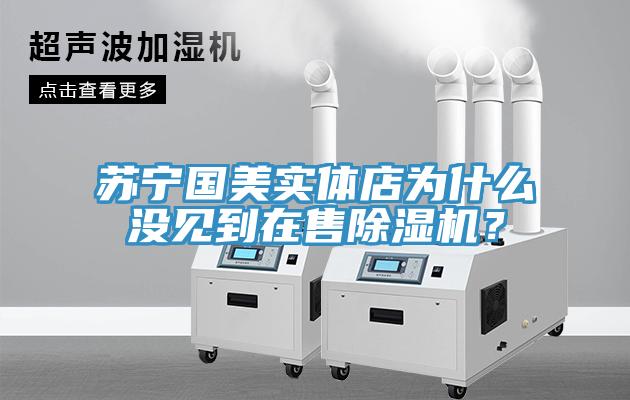 蘇寧國(guó)美實(shí)體店為什么沒(méi)見(jiàn)到在售除濕機(jī)？