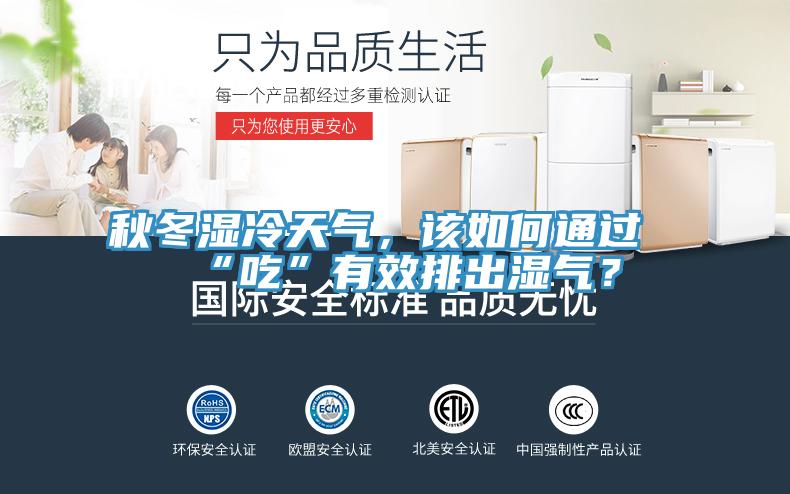 秋冬濕冷天氣，該如何通過“吃”有效排出濕氣？