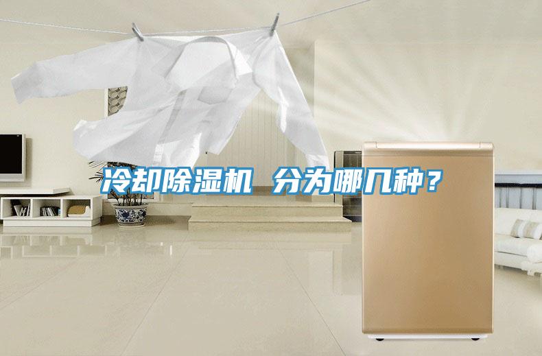 冷卻除濕機 分為哪幾種？