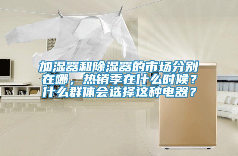 加濕器和除濕器的市場(chǎng)分別在哪，熱銷季在什么時(shí)候？什么群體會(huì)選擇這種電器？