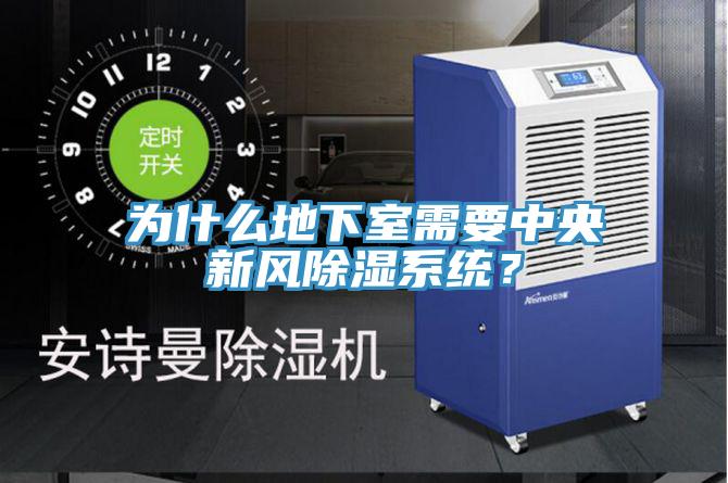 為什么地下室需要中央新風除濕系統(tǒng)？