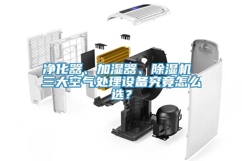 凈化器、加濕器、除濕機(jī) 三大空氣處理設(shè)備究竟怎么選？