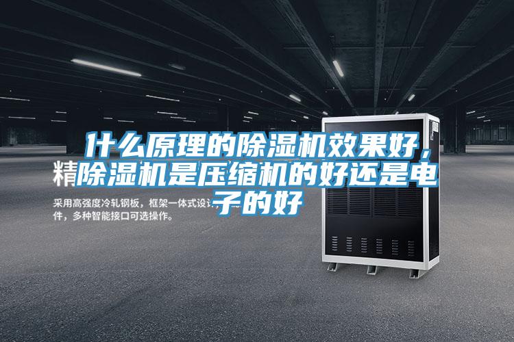 什么原理的除濕機效果好，除濕機是壓縮機的好還是電子的好