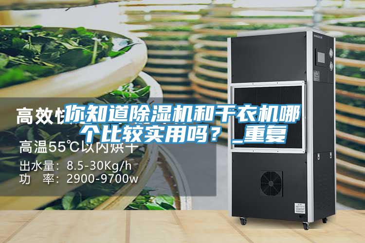 你知道除濕機和干衣機哪個比較實用嗎？_重復(fù)