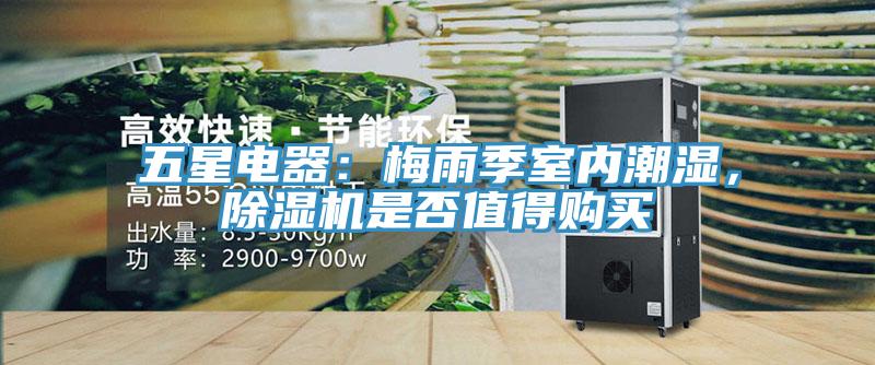 五星電器：梅雨季室內(nèi)潮濕，除濕機(jī)是否值得購(gòu)買