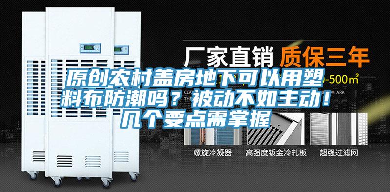 原創(chuàng)農(nóng)村蓋房地下可以用塑料布防潮嗎？被動不如主動！幾個要點需掌握