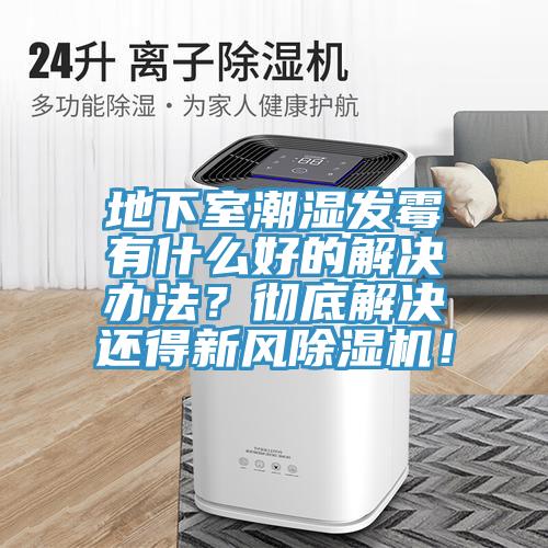 地下室潮濕發(fā)霉有什么好的解決辦法？徹底解決還得新風除濕機！