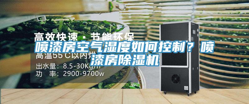 噴漆房空氣濕度如何控制？噴漆房除濕機(jī)