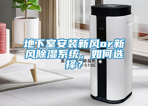 地下室安裝新風(fēng)or新風(fēng)除濕系統(tǒng)，如何選擇？