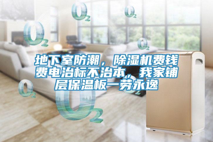 地下室防潮，除濕機費錢費電治標不治本，我家鋪層保溫板一勞永逸