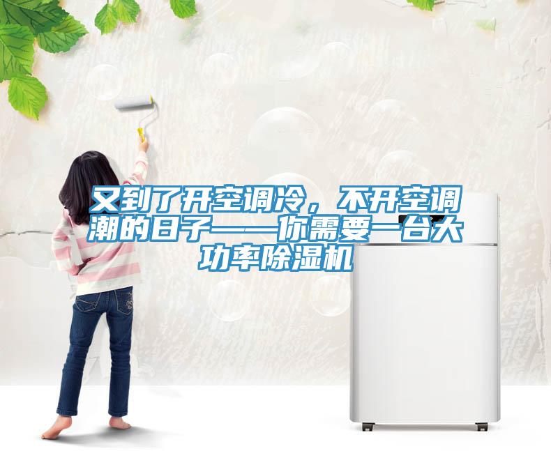 又到了開空調冷，不開空調潮的日子——你需要一臺大功率除濕機