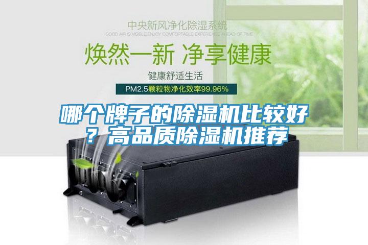 哪個(gè)牌子的除濕機(jī)比較好？高品質(zhì)除濕機(jī)推薦