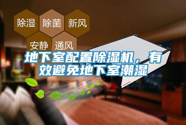 地下室配置除濕機，有效避免地下室潮濕
