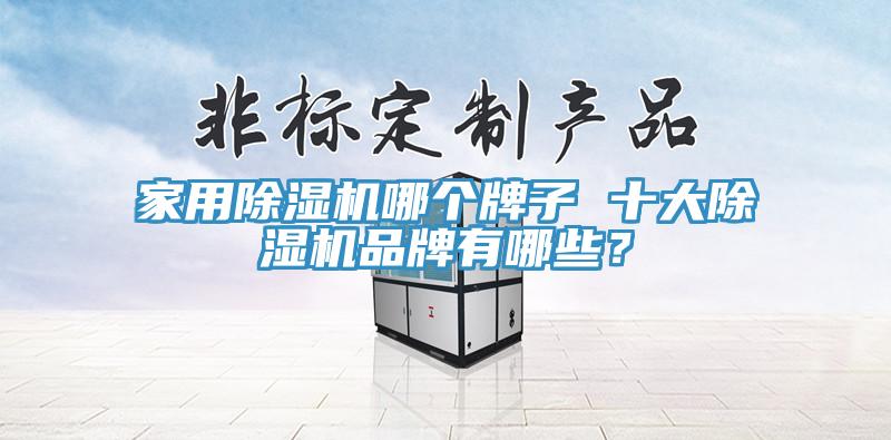 家用除濕機(jī)哪個(gè)牌子 十大除濕機(jī)品牌有哪些？