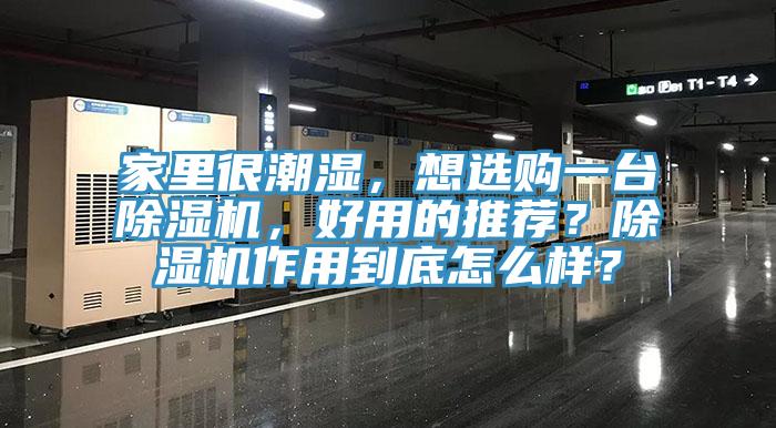 家里很潮濕，想選購(gòu)一臺(tái)除濕機(jī)，好用的推薦？除濕機(jī)作用到底怎么樣？