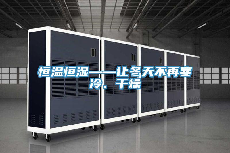 恒溫恒濕——讓冬天不再寒冷、干燥