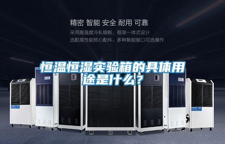 恒溫恒濕實(shí)驗(yàn)箱的具體用途是什么？